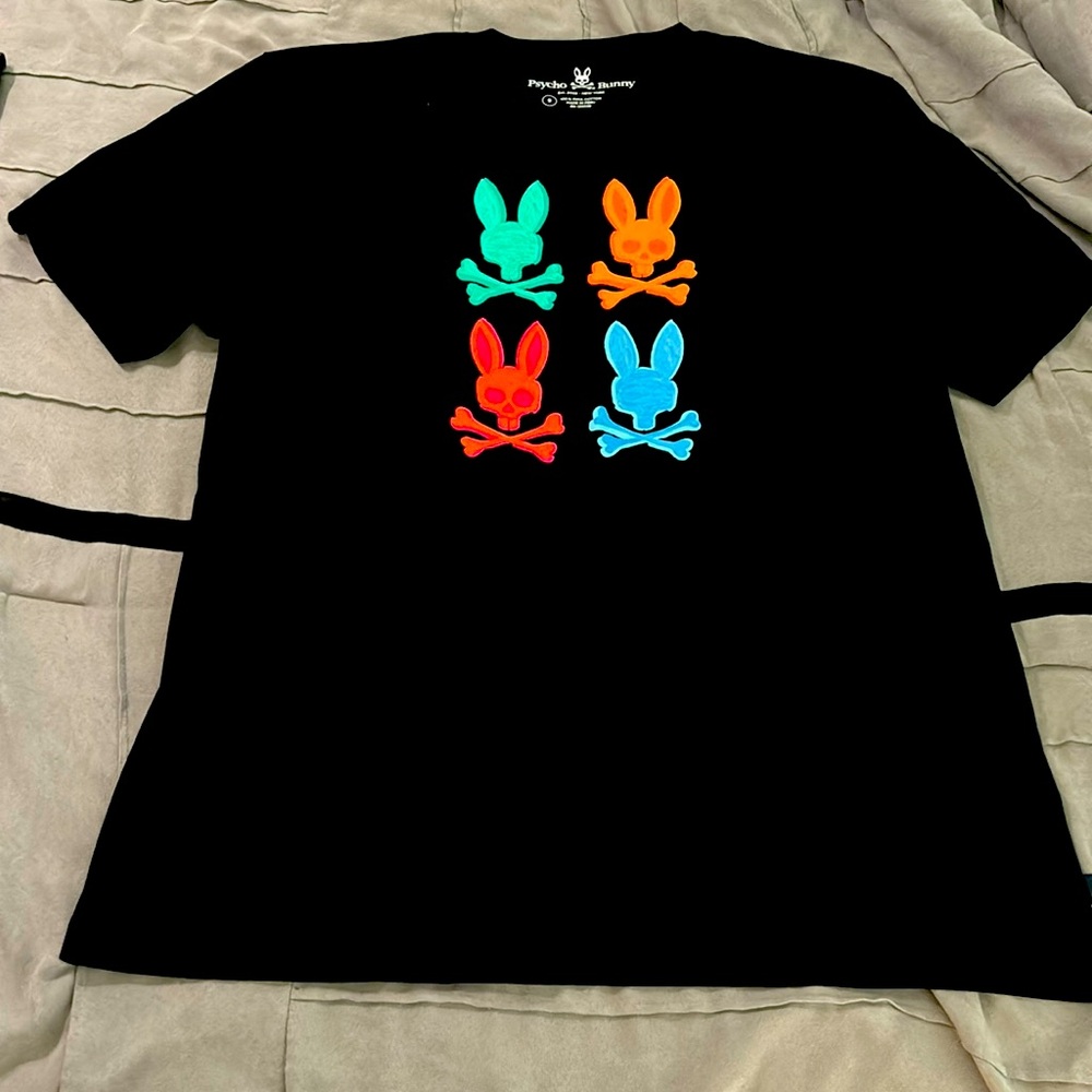 Black Paycho Bunny Tee size 9